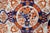 Orange Four Asian Imari Porcelain Chargers For Sale - Image 8 of 11