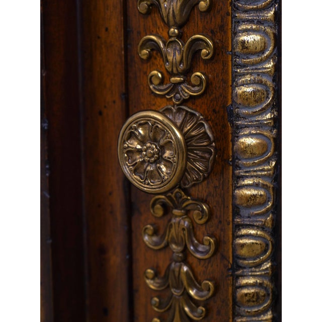 Maitland Smith Neoclassical Mahogany Credenza For Sale - Image 13 of 17