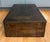 Metal Large Vintage Tinplate Metal Box With Glass Dividers For Sale - Image 7 of 12