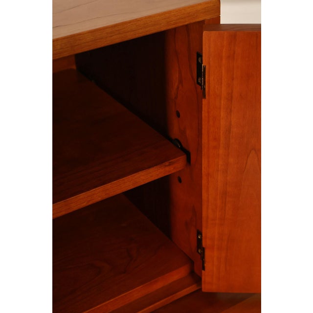 Stickley Stickley Mission Collection Cherry Writing Desk With Organizer Top For Sale - Image 4 of 18