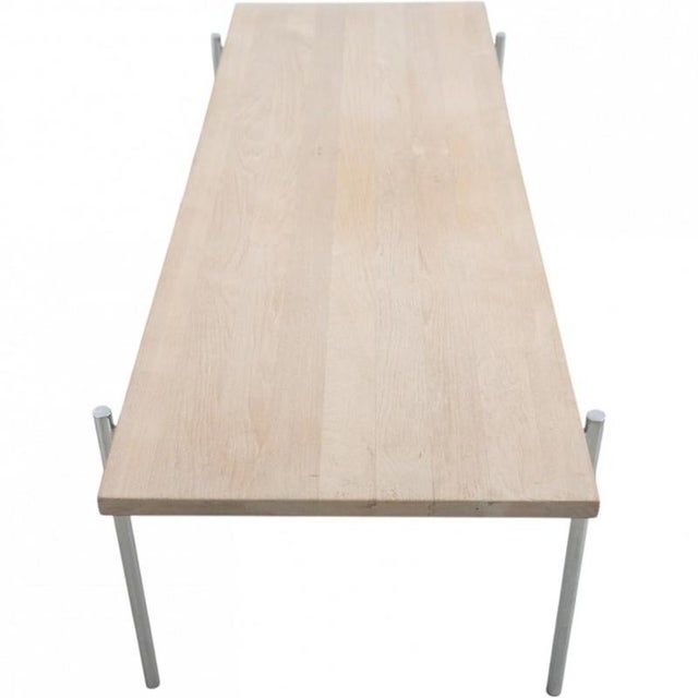 Vintage Coffee Table in Oak by Børge Hansen, 1970s For Sale - Image 8 of 17