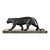 1930s M. Leducq, Art Deco Panther, 1930, Metal on Marble Base For Sale - Image 5 of 11