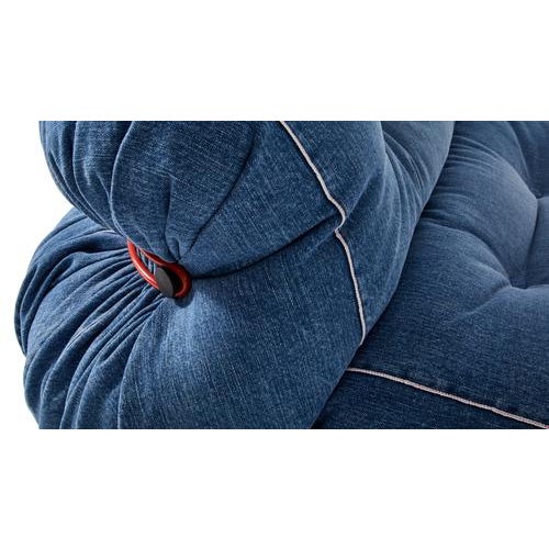 Soriana Denim Armchair by Afra & Tobia Scarpa for Cassina For Sale - Image 14 of 18