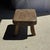 Brutalist Small Stool in Teak For Sale - Image 3 of 18