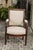 English 19th Century Empire Revival Upholstered Armchairs with Palmettes For Sale In Atlanta - Image 6 of 10
