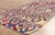 Beige Vintage Azilal Boucherouite Moroccan Rug, 04'07 X 08'02 For Sale - Image 8 of 10