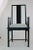 1960s Hollywood Regency Baker Furn.Contemporary Black Lacquer Armchair- Great for a Desk or Accent Chair For Sale - Image 5 of 5