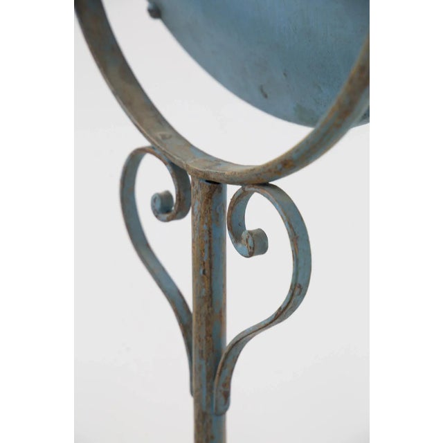Wrought Iron Vanity Mirror, 1890s For Sale - Image 3 of 10