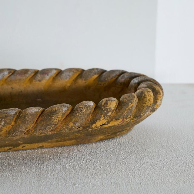Large Braided Pottery Centerpiece Bowl, 1950s For Sale - Image 10 of 14