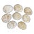 Unpolished South African Midae Abalone Shells - Set of 8 For Sale