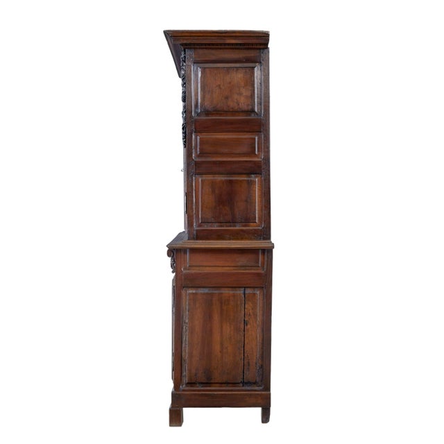 18th century french carved walnut cupboard circa 1780. beautiful piece of 18th century french furniture known as a buffet...