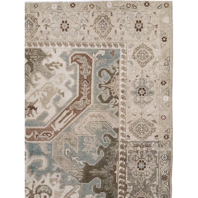 Rustic Galerie Shabab Collection Mid-20th Century Turkish Anatolian Accent Rug For Sale - Image 3 of 10