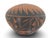 Acoma Pueblo Native American Geometric Pottery Seed Jar Pot Signed For Sale - Image 4 of 9