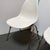 Charles and Ray Eames for Herman Miller White Molded Plastic Stackable Side Chairs, Pair For Sale - Image 11 of 12