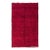 Nazmiyal Collection Vintage Double Sided Shaggy Red Moroccan Berber Rug For Sale