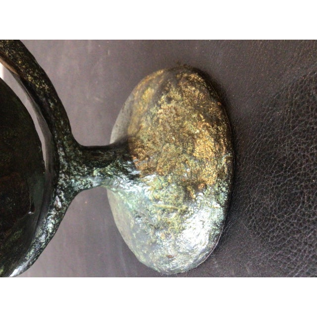 Bronze Bronze Abstract Globe For Sale - Image 8 of 10