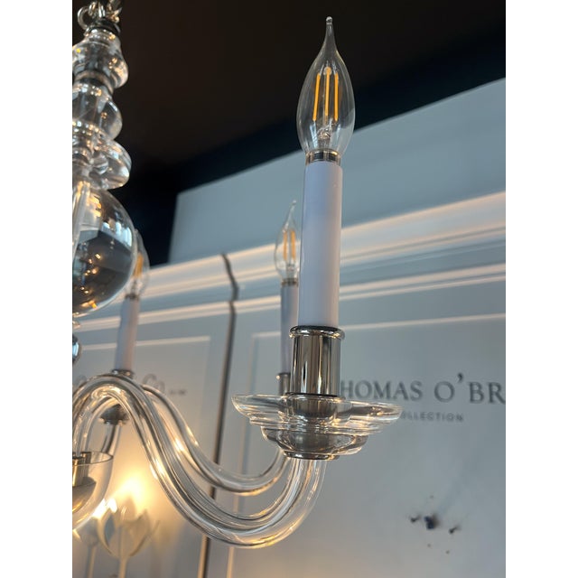 Visual Comfort Discontinued Visual Comfort George II Chandelier For Sale - Image 4 of 8