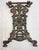 Up for sale is a lovely antique Victorian cast iron lion head table bench leg from the 19th century. The ornate design and...