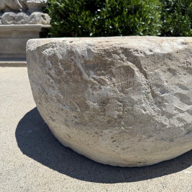 Antique Limestone Trough 5526-A For Sale - Image 10 of 11