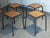 Vintage Industrial Stackable Bar Stools from Mullca, France, 1950s, Set of 4 For Sale - Image 10 of 18