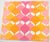 Offered is a set of 6 cotton Jonathan Adler brand dinner napkins. The retro graphic print is a bold combination of shades...