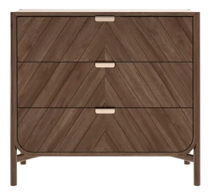 Natural Walnut Marius Chest of Drawers by Harto