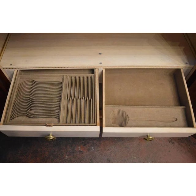 1920s French Mahogany and Maple Sideboard For Sale - Image 4 of 11