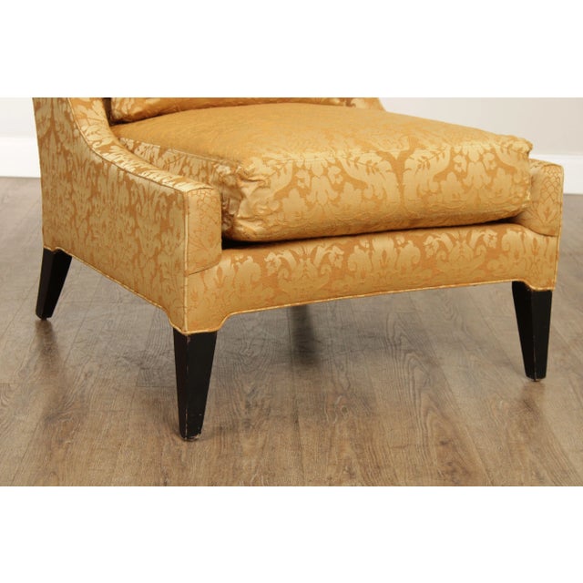 Wood Late 20th Century Ferguson Copeland French Directoire Style Lounge Chairs - A Pair For Sale - Image 7 of 13