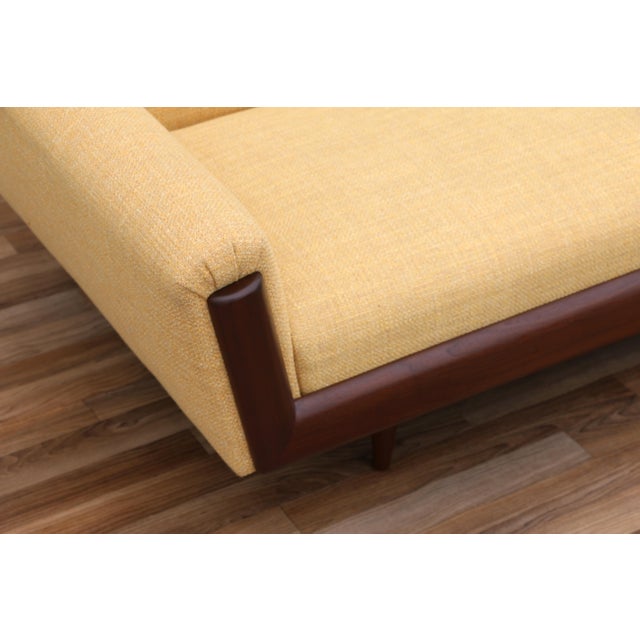 Wood Mid-Century Modern Adrian Pearsall Style Walnut Sofa, Circa 1960s For Sale - Image 7 of 18