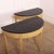 Small Painted Demi Lune Console Tables, 1890s, Set of 2 For Sale - Image 5 of 9