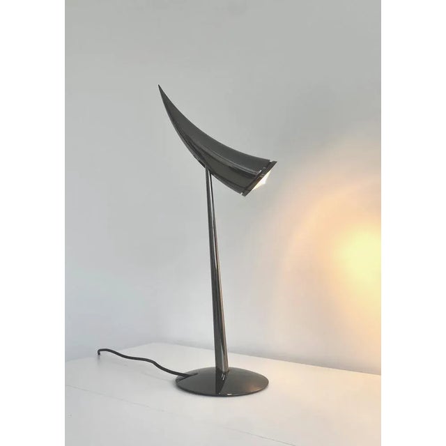 Metal Ara Table Lamp by Philippe Starck for Flos, 1988 For Sale - Image 7 of 13