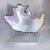 1980s Contemporary Organic Form Ceramic Bowl With Opalescent Pastel Glazes by Kleiser For Sale - Image 9 of 11