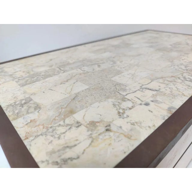 Marble, Wood and Brass Box from Maitland Smith, 1970s For Sale - Image 16 of 18