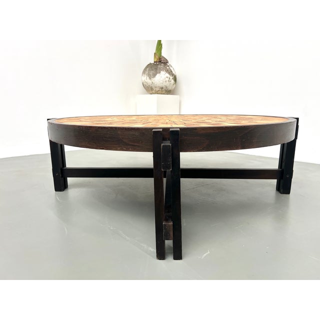 Les Herbiers Coffee Table by Roger Capron for Vallauris, 1960s For Sale - Image 6 of 18