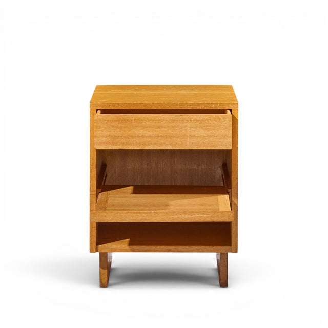 Brown Van Keppel-Green for Brown Saltman Mid Century Bleached Mahogany Nightstand For Sale - Image 8 of 10