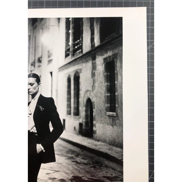 Silver 1980s "Rue Aubriot, Paris 1975" Silver Gelatin Print by Helmut Newton For Sale - Image 8 of 12