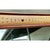 Vintage Seagrass Studded Wood Floor Mirror For Sale - Image 9 of 15