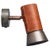 Leather and Iron Kusk Wall Lamp by Sabina Grubbeson for Konsthantverk For Sale - Image 6 of 7