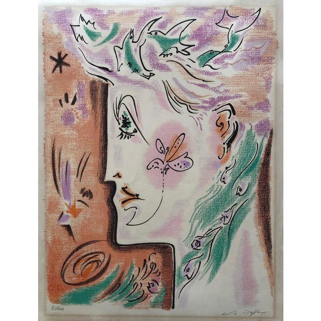 André Masson, Untitled, 1940s, Lithograph For Sale - Image 4 of 4