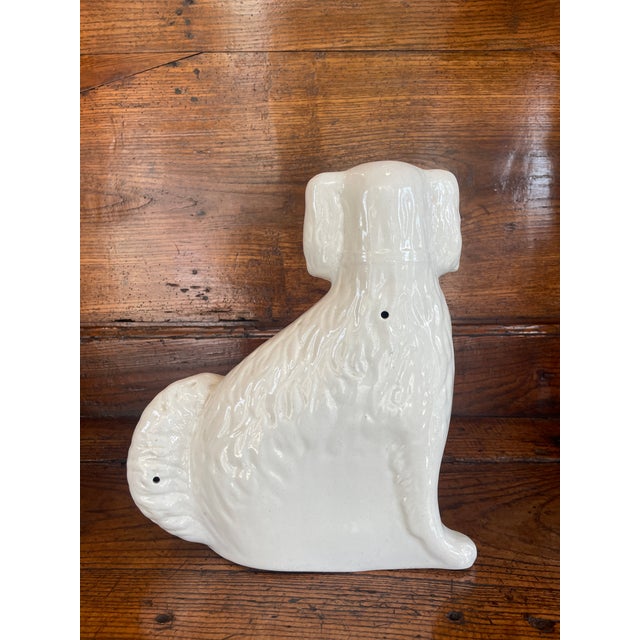 Ceramic Late 19th C. Staffordshire Dog For Sale - Image 7 of 8