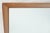 Solid Walnut 31x45 Rectangle Frame Mid Century Modern Wall Mirror MINT For Sale - Image 6 of 11