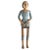 Wood 19th Century Articulated Santos Wooden Figure of the Virgin Mary For Sale - Image 7 of 7