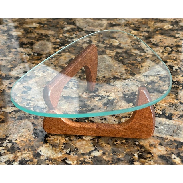 Wood Authentic Vintage Herman Miller Promotional Miniatures - Set of 2 - MCM Models - Eames LTR Table and Noguchi Coffee Table For Sale - Image 7 of 18