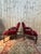 Louis XV Armchairs in Carved Wood and Burgundy Velvet, Set of 2 For Sale - Image 5 of 8