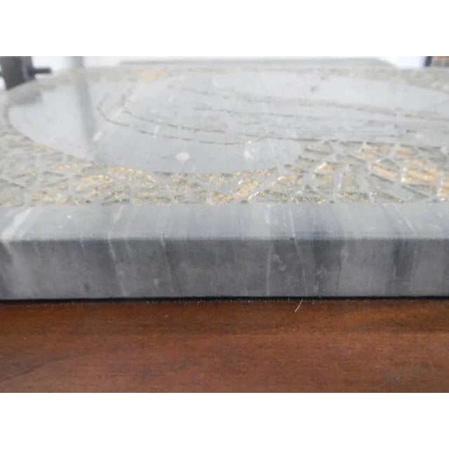 Madonna Sculpture in Marble, 1970s For Sale - Image 3 of 13