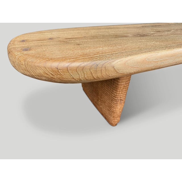 Andrianna Shamaris Mid Century Couture Oval Coffee Table For Sale In New York - Image 6 of 18