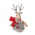 Contemporary Plush Deer with Sweater Ornament (Set of 12) For Sale - Image 3 of 4