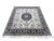 Persian Tabriz square rug, hand knotted in Pakistan from 100% wool. Measuring 8’ x 8’, the rug features an elegant central...