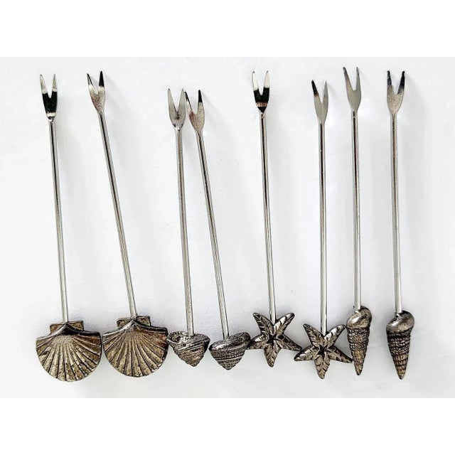 Vintage Mini Pewter Cocktail Barware Set, 21 Pieces For Sale - Image 10 of 11