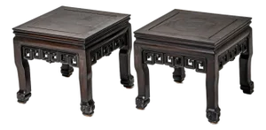 Chinese Side Tables, Set of 2